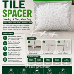 Tile Spacer (Small) - Pack of 100pcs