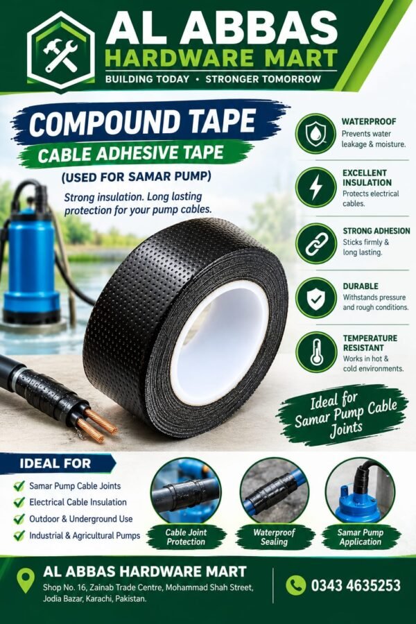 Cable Adhesive Tape (Compound Tape) for Samar Pump
