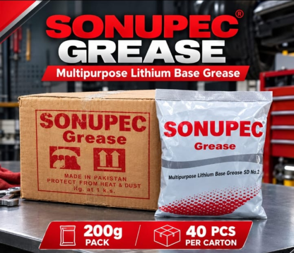 SONUPEC Golden Grease – Multipurpose Lithium Base Grease – photo 4