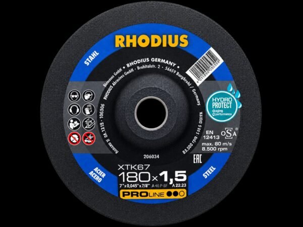 Steel Cutting Disc Rhodius Germany Brand – photo 3